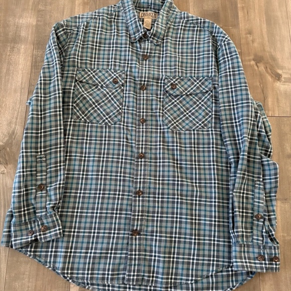 Duluth Men’s 2XL Long Sleeve Plaid Button Up Shirt NWOT - Picture 2 of 14